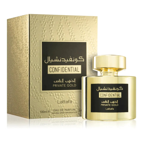 Confidential Private Gold Lattafa Eau de Parfum
