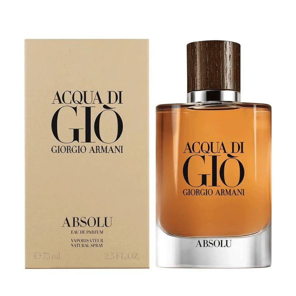 Armani Acqua di Gio Absolu 75ml 廃盤香水 Acqua Di Gio Absolu - Eau de Parfum for Men/Homme – Parfumerie Mania