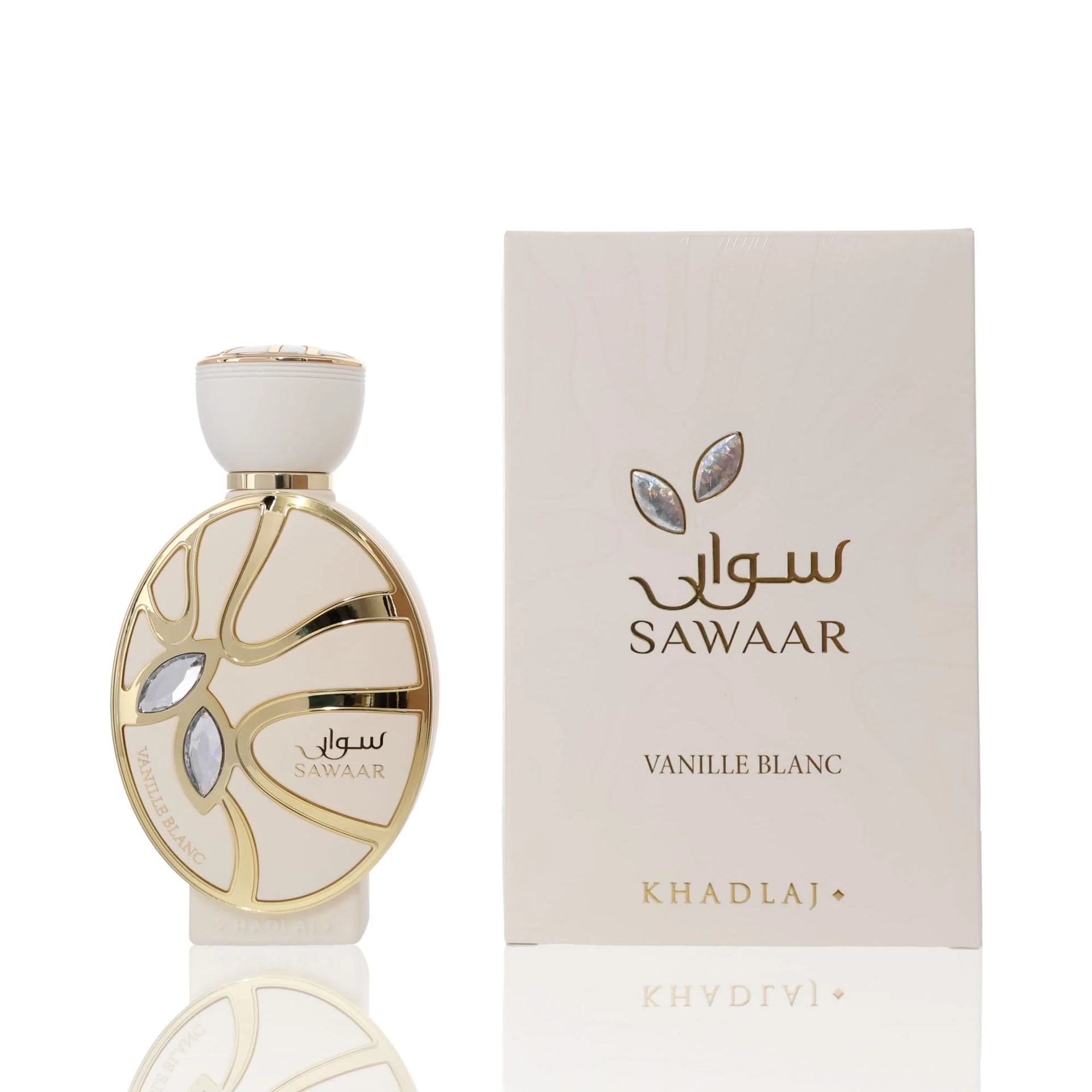 香水(女性用) Khadlaj Sawaar Vanille Blanc 100ml Khadlaj Sawaar Vanilla Blanc – Parfumerie Mania