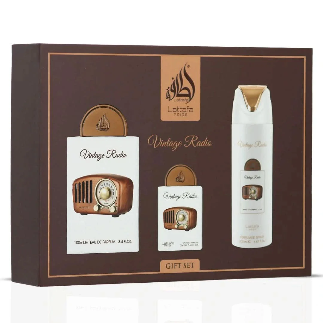 Lattafa Vintage Radio Eau de Parfum – Parfumerie Mania