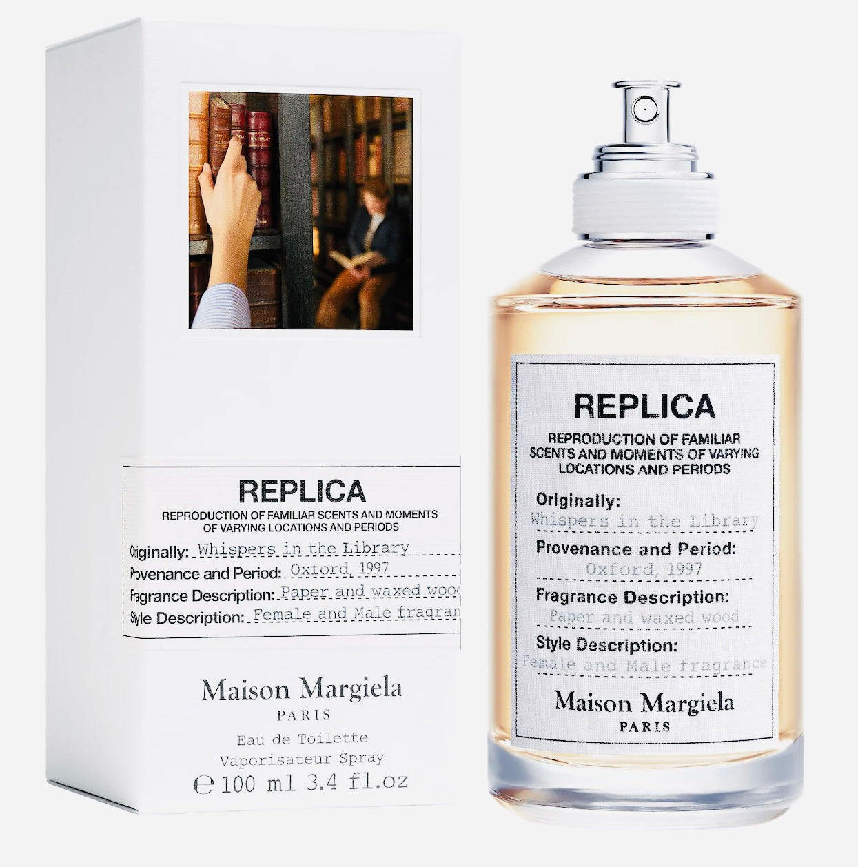 レプリカ whispers in the liblary Replica Whispers In The Library Maison Margiela – Parfumerie Mania